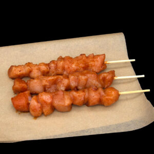 BBQ chicken kebab
