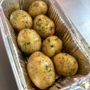 garlic and herb potatoes